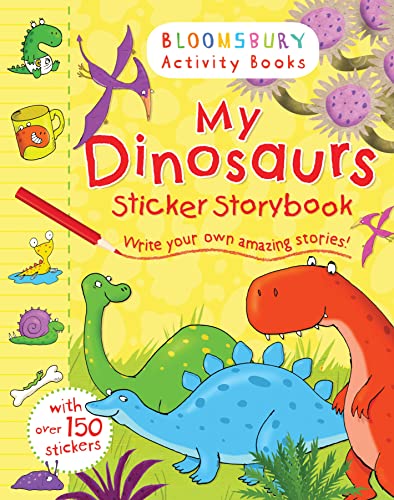 Stock image for My Dinosaurs Sticker Storybook (Chameleons) for sale by WorldofBooks