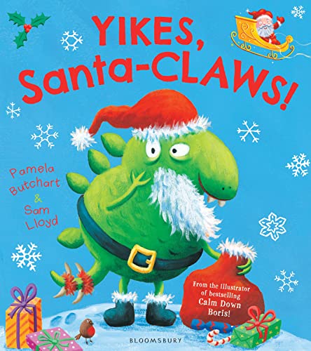 Beispielbild fr Yikes, Santa-CLAWS! zum Verkauf von WorldofBooks