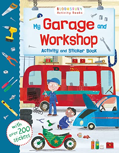 Stock image for My Garage and Workshop Activity and Sticker Book (Sticker Activity Books) for sale by WorldofBooks