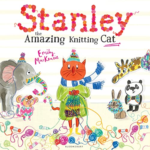 Stock image for Stanley the Amazing Knitting Cat for sale by WorldofBooks