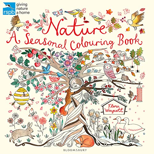 Stock image for RSPB Nature: A Seasonal Colouring Book (Colouring Books) for sale by AwesomeBooks