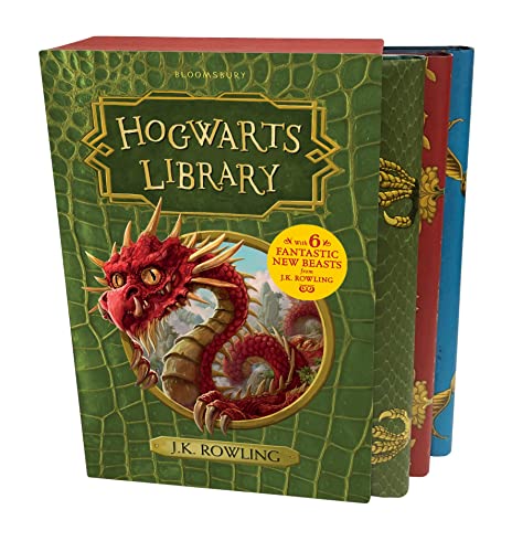 Stock image for The Hogwarts Library Box Set, 3 Volumes [Hardcover] [Apr 20, 2017] J K Rowling for sale by Half Price Books Inc.