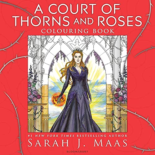 9781408888421: A Court of Thorns and Roses Colouring Book