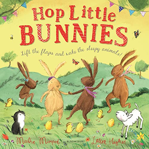 Beispielbild fr Hop Little Bunnies: A Lift-the-Flap Adventure (The Bunny Adventures) zum Verkauf von WorldofBooks