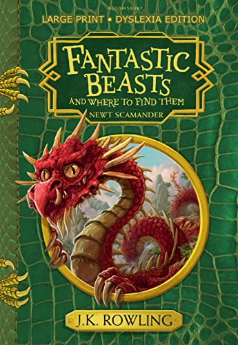 9781408894590: Fantastic Beasts and Where to Find Them: Large Print Dyslexia Edition