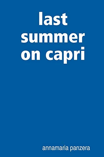 Beispielbild fr last summer on capri zum Verkauf von Chiron Media