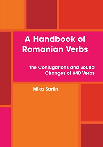 Imagen de archivo de Handbook of Romanian Verbs a la venta por PBShop.store US