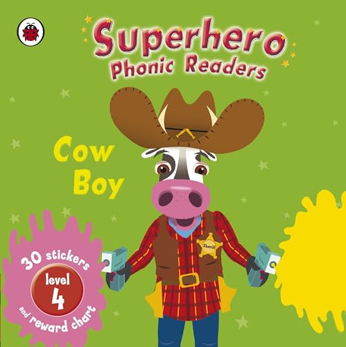 9781409302612: Superhero Phonics Readers Cow Boy Level 4: Learn To Read