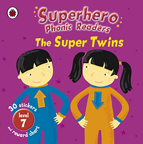 Imagen de archivo de Superhero Phonic Readers: Super Twins (Level 7) (Phonics) a la venta por WorldofBooks