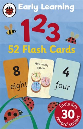 Stock image for Ladybird Early Learning: 123 flash cards for sale by WorldofBooks