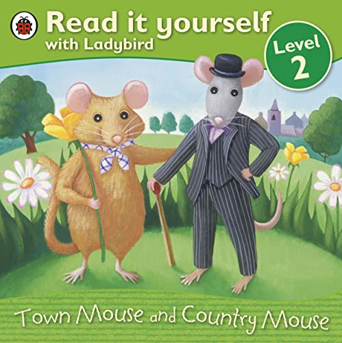 Imagen de archivo de Town Mouse and Country Mouse - Read it yourself with Ladybird: Level 2 a la venta por AwesomeBooks