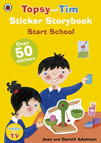 Imagen de archivo de Topsy and Tim Sticker Storybook: Start School a la venta por WorldofBooks