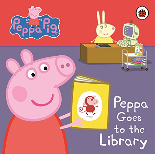 Beispielbild fr Peppa Pig: Peppa Goes to the Library: My First Storybook zum Verkauf von WorldofBooks