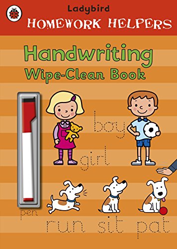 Beispielbild fr Ladybird Homework Helpers: Handwriting Wipe-Clean Book zum Verkauf von Blackwell's