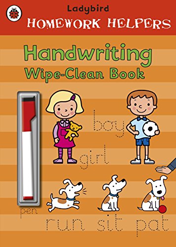 Imagen de archivo de Ladybird Homework Helpers: Handwriting Wipe-Clean Book a la venta por Blackwell's