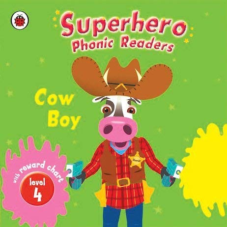 Imagen de archivo de Superhero Phonic Readers: Cow Boy (Level 4) a la venta por AwesomeBooks