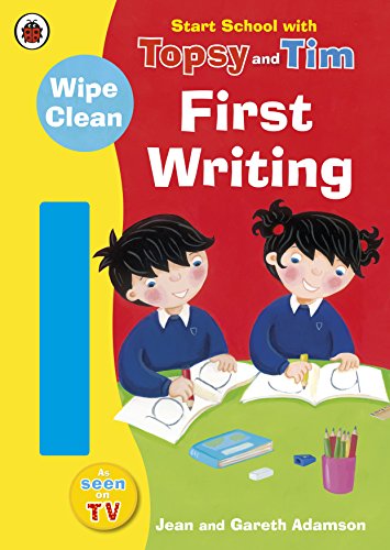 9781409309246: Start School with Topsy and Tim: Wipe Clean First Writing