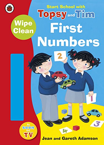 9781409309253: Start School with Topsy and Tim: Wipe Clean First Numbers