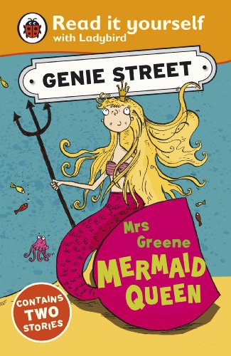 Beispielbild fr Mrs Greene, Mermaid Queen: Genie Street: Ladybird Read it yourself zum Verkauf von WorldofBooks