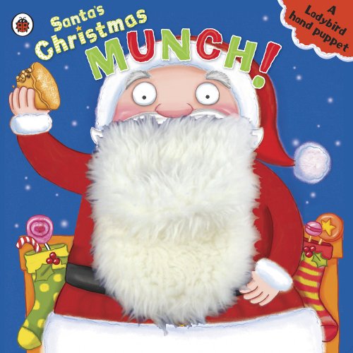 Beispielbild fr Santa  s Christmas Munch: A Ladybird Hand Puppet Book zum Verkauf von WorldofBooks