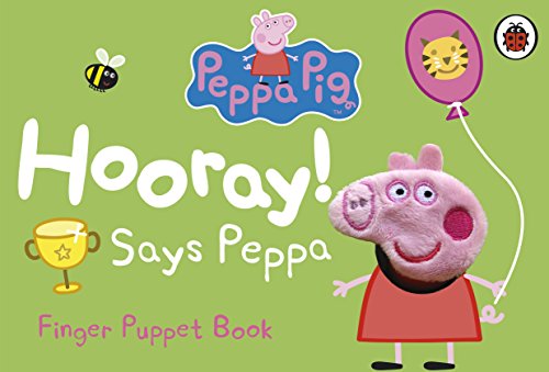 9781409313298: Peppa Pig: Hooray! Says Peppa Finger Puppet Book