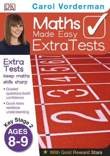 Beispielbild fr Maths Made Easy Extra Tests Age 8-9 (Carol Vorderman's Maths Made Easy) zum Verkauf von WorldofBooks