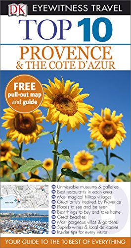 Beispielbild fr DK Eyewitness Top 10 Travel Guide: Provence and the Cote dAzur zum Verkauf von Reuseabook