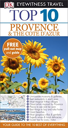 Imagen de archivo de DK Eyewitness Top 10 Travel Guide: Provence & the Cote d'Azur a la venta por WorldofBooks