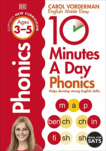 Key Stage 1 10 Minutes A Day Spelling Fun : Supports the National Curriculum Helps Develop Strong English Skills Ages 5-7 
