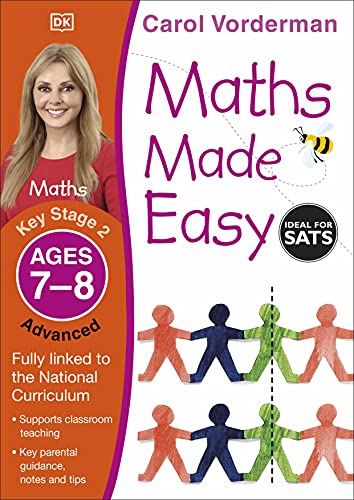 Beispielbild fr Maths Made Easy: Advanced, Ages 7-8 (Key Stage 2): Supports the National Curriculum, Maths Exercise Book (Made Easy Workbooks) zum Verkauf von WorldofBooks