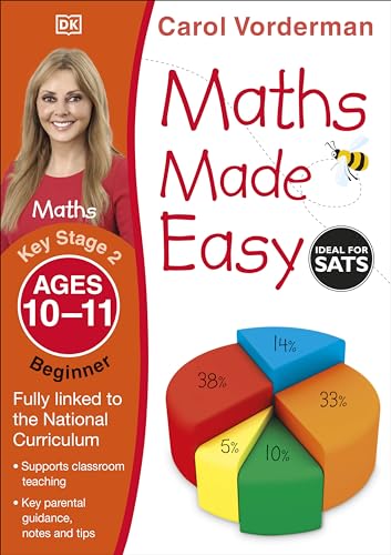 Stock image for Maths Made Easy Ages 10-11 Key Stage 2 Beginnerages 10-11@@ Key S for sale by Hawking Books