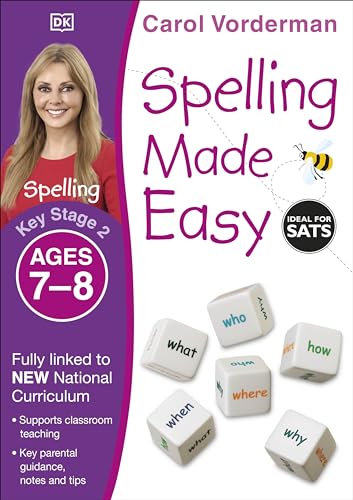 Beispielbild fr Spelling Made Easy, Ages 7-8 (Key Stage 2): Supports the National Curriculum, English Exercise Book (Made Easy Workbooks) zum Verkauf von WorldofBooks