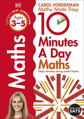 9781409367819: 10 Minutes a Day Maths Ages 3-5