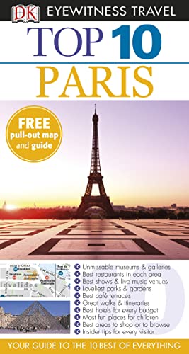 Stock image for DK Eyewitness Top 10 Travel Guide: Paris for sale by AwesomeBooks