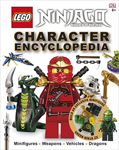 9781409375975: LEGO Ninjago Character Encyclopedia: Includes Green Ninja FX minifigure: Minifigures, Weapons, Vehicles, Dragons