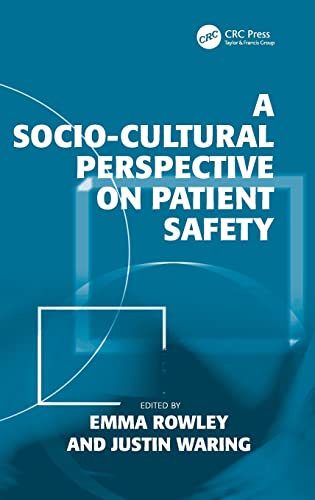 Beispielbild fr A Socio-Cultural Perspective on Patient Safety zum Verkauf von Anybook.com