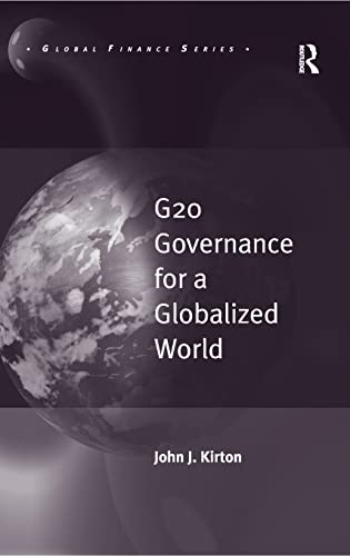 Stock image for G20 Governance for a Globalized World (Global Finance) for sale by Chiron Media