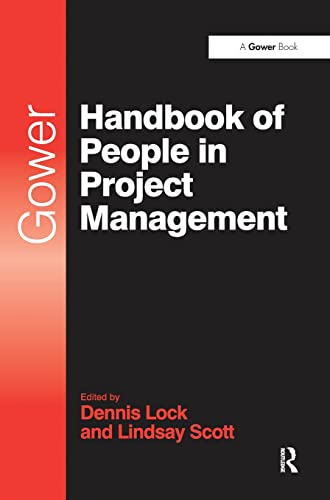 Stock image for Handbook of People in Project Management for sale by BookHolders