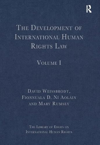 Stock image for The Development of International Human Rights Law: Volume I (The Library of Essays on International Human Rights) for sale by Chiron Media