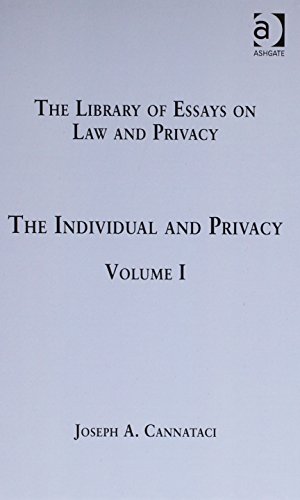 9781409447184: The Library of Essays on Law and Privacy