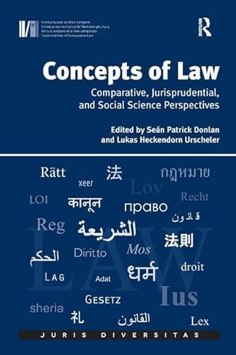 Imagen de archivo de Concepts of law : comparative, jurisprudential, and social sciences perspectives a la venta por Joseph Burridge Books