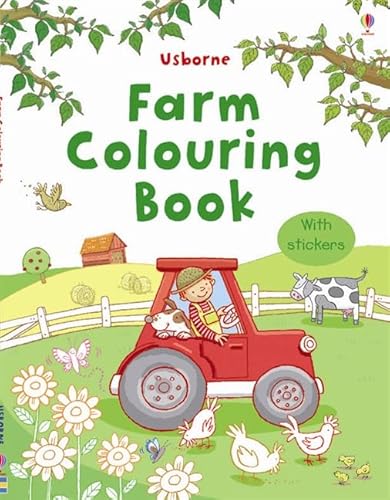 Imagen de archivo de Farm Colouring Book with Stickers a la venta por WorldofBooks