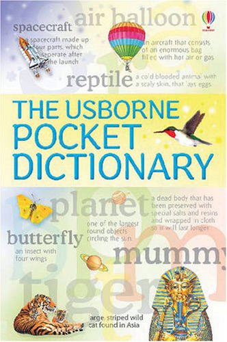Stock image for Pocket Dictionary (Usborne Dictionaries) for sale by WorldofBooks