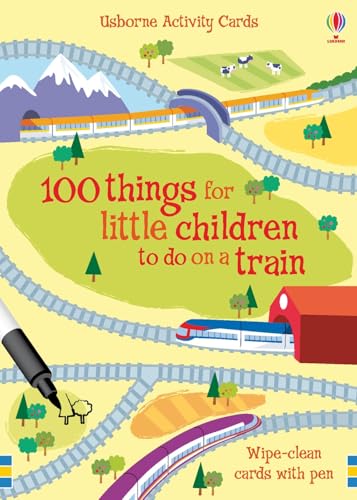 Imagen de archivo de 100 Things for Little Children to Do on a Train (Usborne Activity Cards) (Activity and Puzzle Cards) a la venta por WorldofBooks