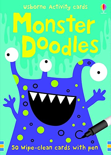 Beispielbild fr Monster Doodles (Usborne Activity Cards) (Doodle Cards) zum Verkauf von WorldofBooks