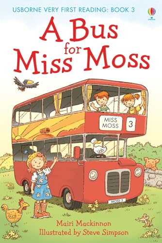 Beispielbild fr Very First Reading 3 A Bus For Miss Moss zum Verkauf von SecondSale