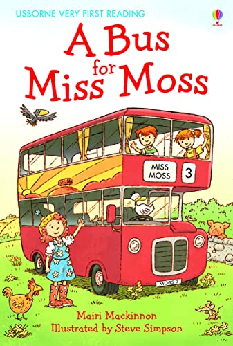 Very First Reading 3 A Bus For Miss Moss (9781409507055) by Mackinnon, Mairi