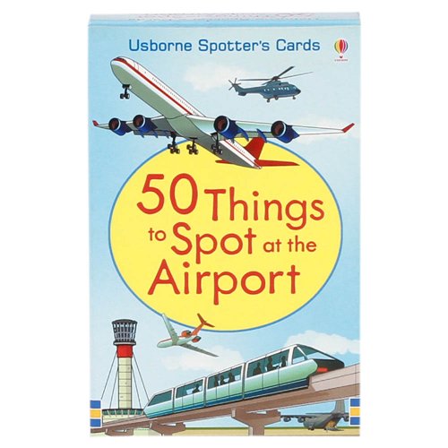 9781409507307: 50 Things to Spot at the Airport (Usborne Spotter's Cards)