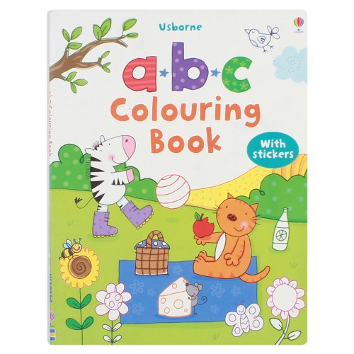 Imagen de archivo de ABC Colouring Sticker Book (First Colouring Books) a la venta por WorldofBooks