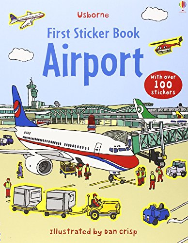 Beispielbild fr Airport (Usborne Sticker Books) (First Sticker Books) zum Verkauf von WorldofBooks